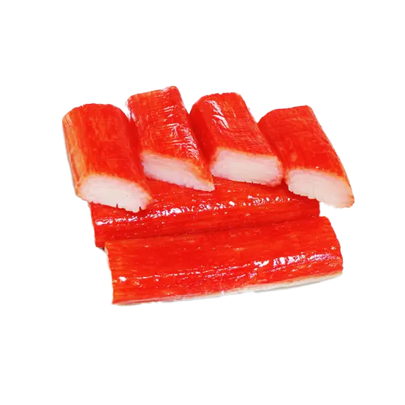 Frozen Surimi Crab Sticks - High-Quality Seafood Sticks for Salads, Sushi, and Appetizers | أعواد السلطعون السوريمي المجمدة بجودة عالية للسلطات، السوشي، والمقبلات