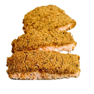 Peskitos Breaded Salmon - High-Quality Breaded Salmon for Frying, Snacking, and Gourmet Recipes | سلمون بيسكيتوس المغطى بالبقسماط بجودة عالية للقلي، الوجبات الخفيفة، وتحضير الوصفات الفاخرة