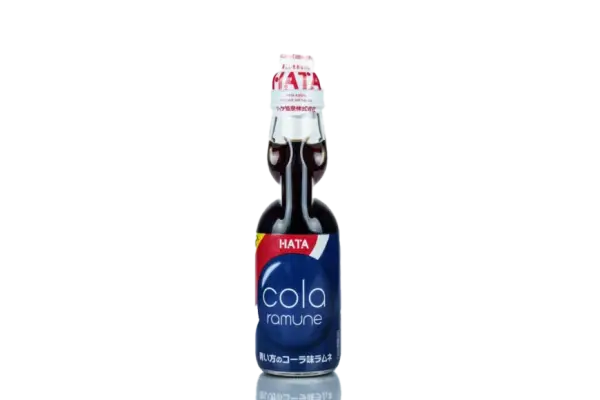 Hata Ramune Cola - Japanese Carbonated Soft Drink with a Classic Cola Taste | مشروب هاتا راموني كولا - مشروب غازي ياباني بنكهة الكولا الكلاسيكية