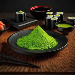 Wasabi Powder - High-Quality Japanese Spice for Sushi, Dipping Sauces, and Authentic Recipes | مسحوق الوسابي بجودة عالية - توابل يابانية لتحضير السوشي، الصلصات، والوصفات الأصيلة