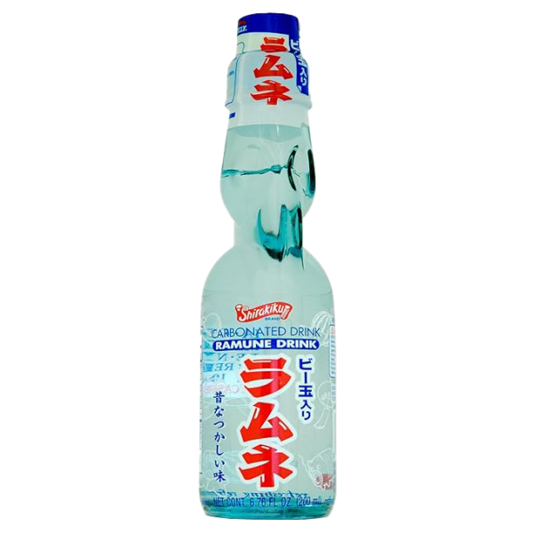 Hata Ramune Original - Traditional Japanese Carbonated Drink with a Refreshing Taste | مشروب غازي ياباني هاتا راموني بالنكهة الأصلية المنعشة