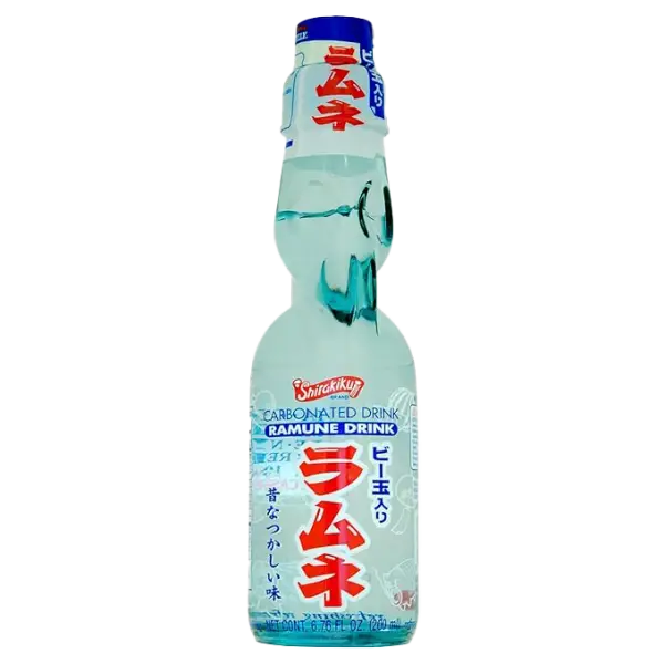 Hata Ramune Original - Traditional Japanese Carbonated Drink with a Refreshing Taste | مشروب غازي ياباني هاتا راموني بالنكهة الأصلية المنعشة