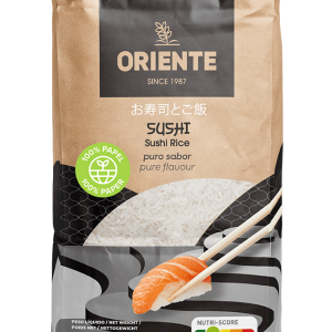 Sushi Rice - High-Quality Short Grain Rice for Sushi, Rice Bowls, and Japanese Recipes | أرز السوشي قصير الحبة بجودة عالية لتحضير السوشي، أطباق الأرز، والوصفات اليابانية