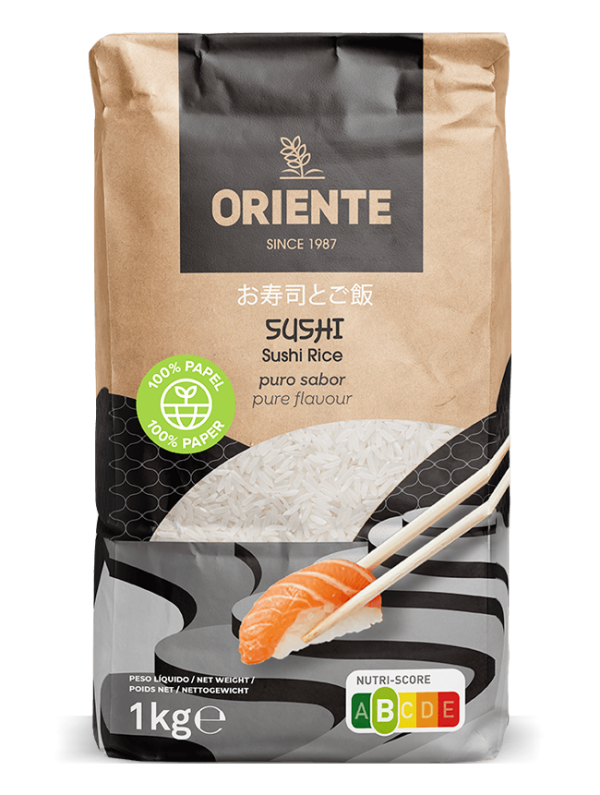 Sushi Rice - High-Quality Short Grain Rice for Sushi, Rice Bowls, and Japanese Recipes | أرز السوشي قصير الحبة بجودة عالية لتحضير السوشي، أطباق الأرز، والوصفات اليابانية