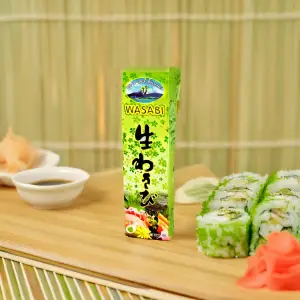 Wasabi Paste Tube - High-Quality Japanese Wasabi for Sushi, Dipping Sauces, and Authentic Recipes | معجون الوسابي في أنبوب بجودة عالية - للصلصات، السوشي، والوصفات اليابانية الأصيلة