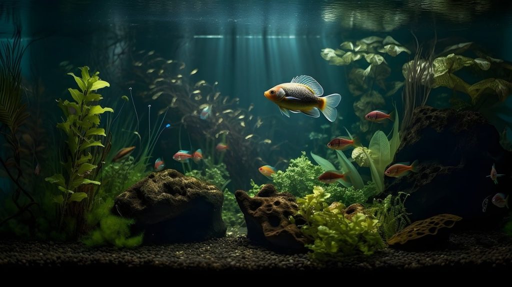 fish, fish tank, underwater